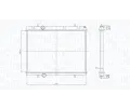 MAGNETI MARELLI Chladi vody ‐ MAG 350213167800