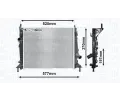 Chladi vody MAGNETI MARELLI ‐ MAG 350213169900