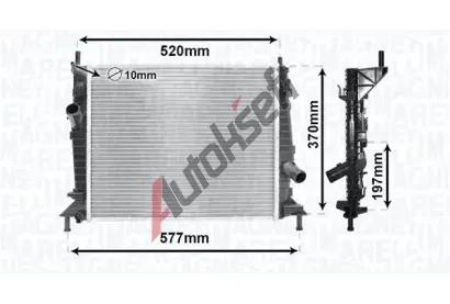 MAGNETI MARELLI Chladi vody MAG 350213169900, 350213169900