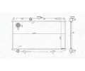 Chladi vody MAGNETI MARELLI ‐ MAG 350213176200