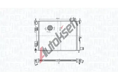 MAGNETI MARELLI Chladi vody MAG 350213179500, 350213179500