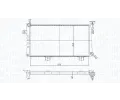 Chladi vody MAGNETI MARELLI ‐ MAG 350213180600