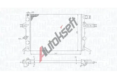 MAGNETI MARELLI Chladi vody MAG 350213192400, 350213192400