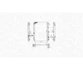 MAGNETI MARELLI Chladič vody MAG 350213198600, 350213198600