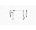 MAGNETI MARELLI Chladi vody MAG 350213199600, 350213199600