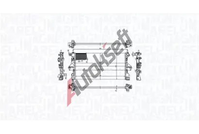 MAGNETI MARELLI Chladi� vody MAG 350213211900, 350213211900