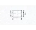 Chladi vody MAGNETI MARELLI ‐ MAG 350213212900