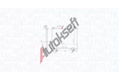 MAGNETI MARELLI Chladi vody MAG 350213213800, 350213213800