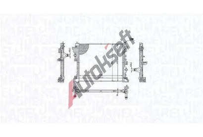 MAGNETI MARELLI Chladi vody MAG 350213214300, 350213214300