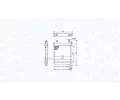 Chladi vody MAGNETI MARELLI ‐ MAG 350213214500