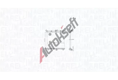 MAGNETI MARELLI Chladi vody MAG 350213216500, 350213216500