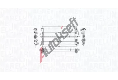 MAGNETI MARELLI Chladič vody MAG 350213216600, 350213216600 MAGNETI MARELLI Chladič vody MAG 350213216600, 350213216600