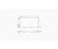 MAGNETI MARELLI Chladi vody MAG 350213406000, 350213406000