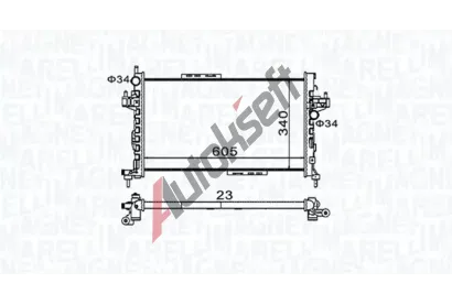 MAGNETI MARELLI Chladi vody MAG 350213977000, 350213977000