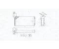 Vmnk tepla vnitnho vytpn MAGNETI MARELLI ‐ MAG 350218410000