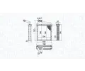 MAGNETI MARELLI Vmnk tepla vnitnho vytpn MAG 350218442000, 350218442000