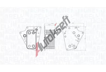 MAGNETI MARELLI Chladi oleje MAG 350300001500, 350300001500