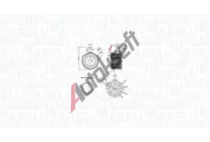 MAGNETI MARELLI Chladi oleje MAG 350300002900, 350300002900