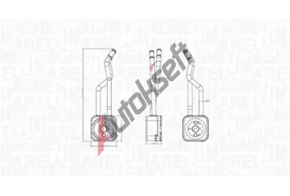 MAGNETI MARELLI Chladi oleje MAG 350300003800, 350300003800
