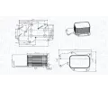 Chladi oleje MAGNETI MARELLI ‐ MAG 350300004400