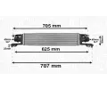 Chladi vzduchu intercooler MAGNETI MARELLI ‐ MAG 351319204120