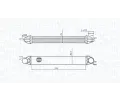 Chladi vzduchu intercooler MAGNETI MARELLI ‐ MAG 351319204290