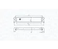 MAGNETI MARELLI Chladič vzduchu intercooler MAG 351319205300, 351319205300