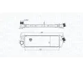 Chladi vzduchu intercooler MAGNETI MARELLI ‐ MAG 351319205340