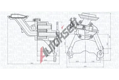 MAGNETI MARELLI Olejové čerpadlo MAG 351516000096, 351516000096 MAGNETI MARELLI Olejové čerpadlo MAG 351516000096, 351516000096
