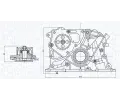 MAGNETI MARELLI Olejové čerpadlo MAG 351516000122, 351516000122