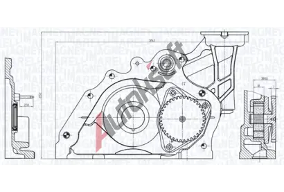 MAGNETI MARELLI Olejov erpadlo MAG 351516000124, 351516000124