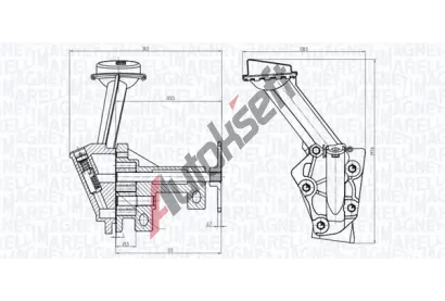 MAGNETI MARELLI Olejové čerpadlo MAG 351516000128, 351516000128 MAGNETI MARELLI Olejové čerpadlo MAG 351516000128, 351516000128