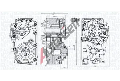 MAGNETI MARELLI Olejov erpadlo MAG 351516000135, 351516000135