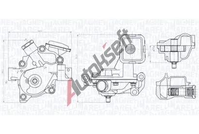 MAGNETI MARELLI Olejové čerpadlo MAG 351516000146, 351516000146 MAGNETI MARELLI Olejové čerpadlo MAG 351516000146, 351516000146