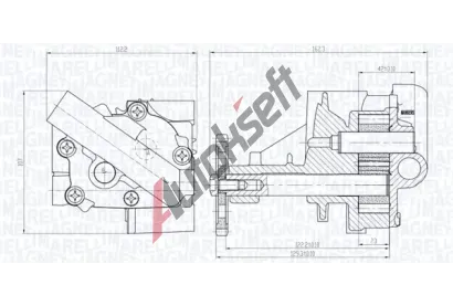 MAGNETI MARELLI Olejové čerpadlo MAG 351516000151, 351516000151 MAGNETI MARELLI Olejové čerpadlo MAG 351516000151, 351516000151