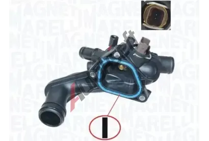 MAGNETI MARELLI Termostat chladiva MAG 352317101050, 352317101050