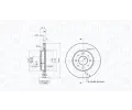 MAGNETI MARELLI Brzdov kotou - 240 mm ‐ MAG 360406023700