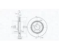 MAGNETI MARELLI Brzdov kotou - 302 mm ‐ MAG 360406119601