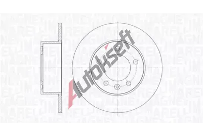 MAGNETI MARELLI Brzdov kotou MAG 361302040373, 361302040373