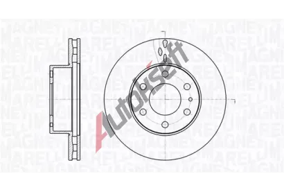 MAGNETI MARELLI Brzdový kotouč - 300 mm MAG 361302040482, 361302040482 MAGNETI MARELLI Brzdový kotouč - 300 mm MAG 361302040482, 361302040482