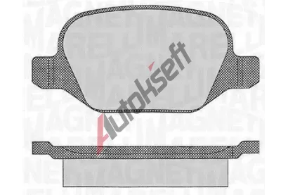 MAGNETI MARELLI Sada brzdovch destiek MAG 363916060109, 363916060109