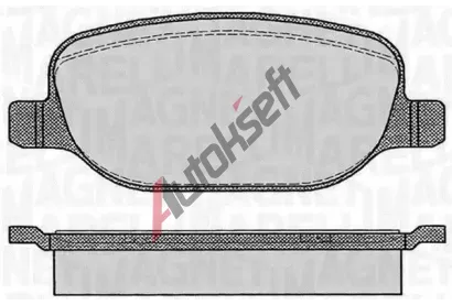 MAGNETI MARELLI Sada brzdovch destiek MAG 363916060114, 363916060114