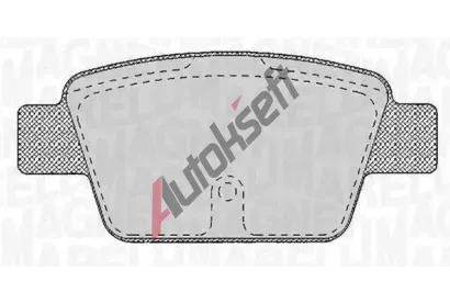 MAGNETI MARELLI Sada brzdovch destiek MAG 363916060125, 363916060125