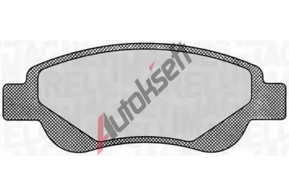 MAGNETI MARELLI Sada brzdovch destiek MAG 363916060172, 363916060172