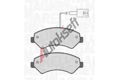 MAGNETI MARELLI Sada brzdovch destiek MAG 363916060190, 363916060190