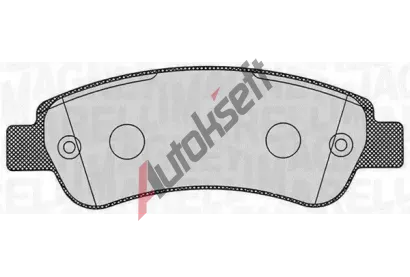 MAGNETI MARELLI Sada brzdovch destiek MAG 363916060191, 363916060191
