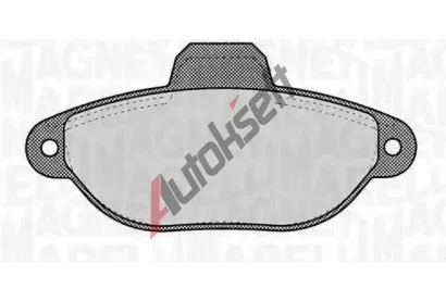 MAGNETI MARELLI Sada brzdovch destiek MAG 363916060220, 363916060220