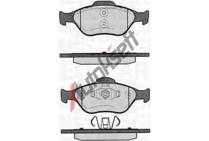 MAGNETI MARELLI Sada brzdovch destiek MAG 363916060252, 363916060252