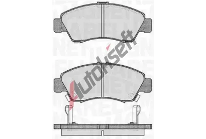 MAGNETI MARELLI Sada brzdovch destiek MAG 363916060276, 363916060276