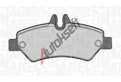MAGNETI MARELLI Sada brzdovch destiek MAG 363916060300, 363916060300
